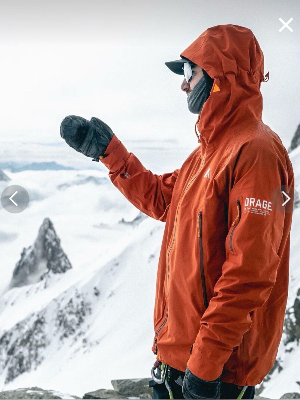 ORAGE snowboarding coat - Picture 16 of 16